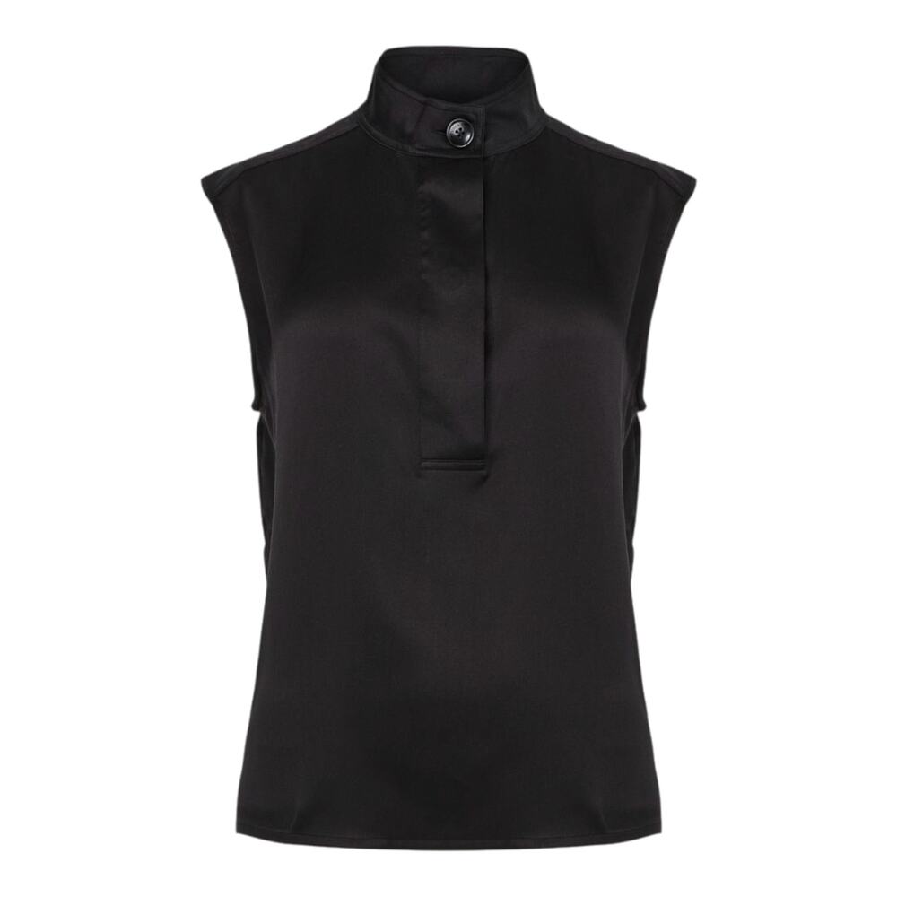 ANINE BING Geneva Top in Black in XS